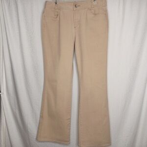I.E. Relaxed Khaki Denim Pants Sz 13
